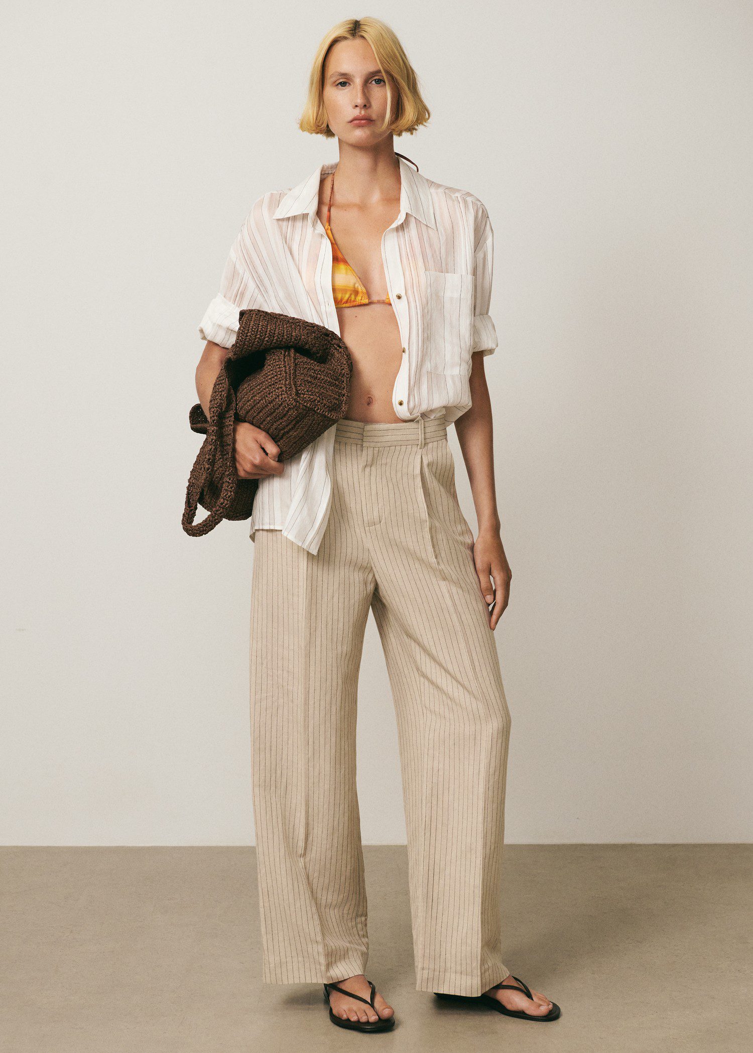 Bolso shopper fibra natural