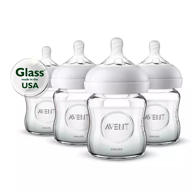 Set cristal Natural 4 pzas 120ml