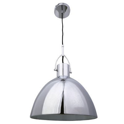 LAMPARA DECORATIVA COLGANTE E26 1 LUZ CROMO 100-127V BAMBA II NO INCLUYE FOCO