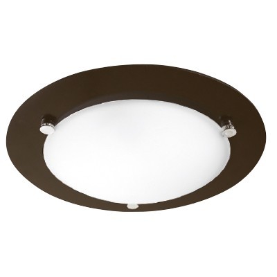 LAMPARA P/TECHO DECORATIVA E27 1 LUZ MADERA 100-240V FORLI NO INCLUYE FOCO