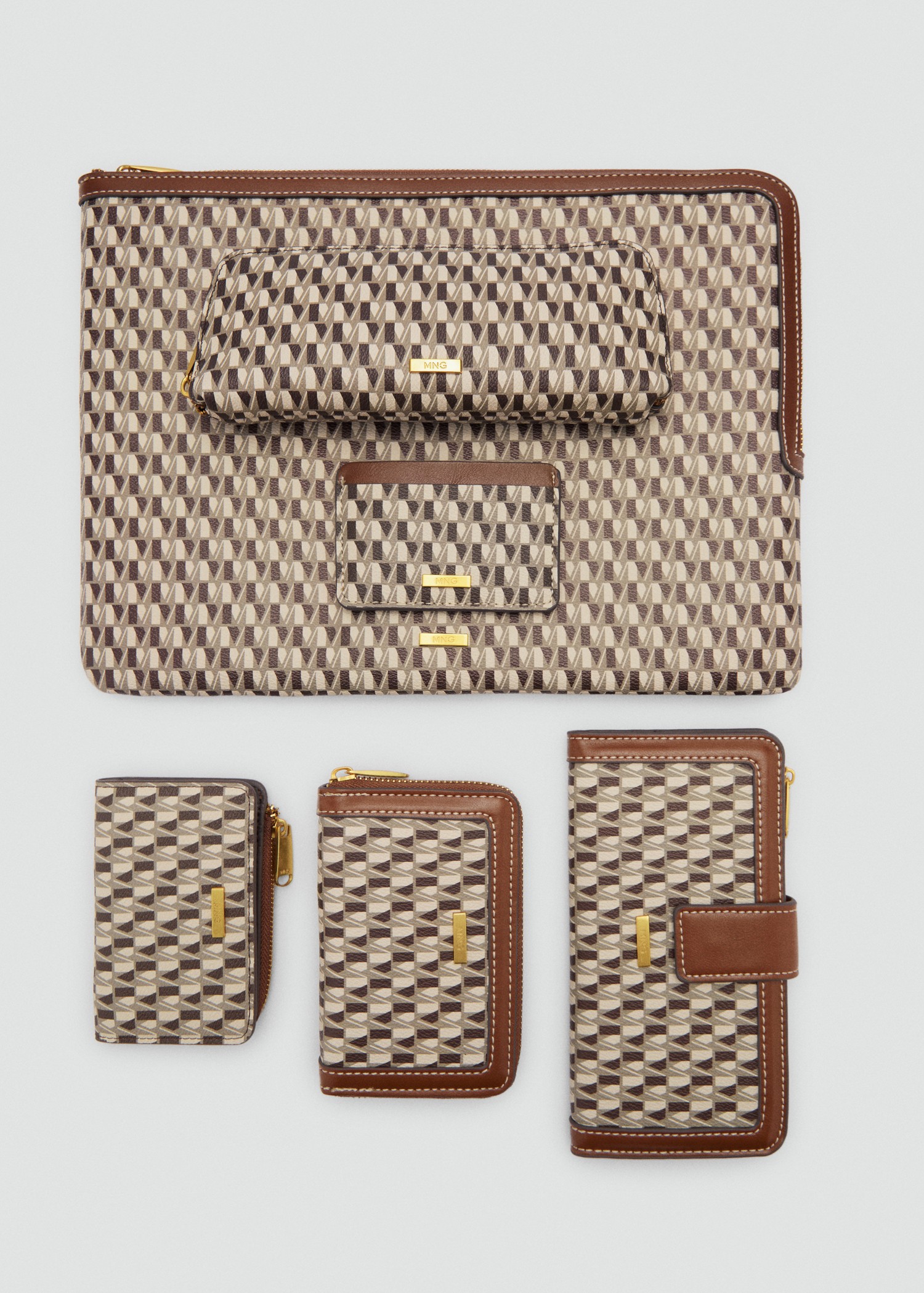 Funda ordenador estampado logo