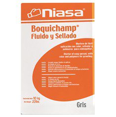 BOQUILLA CON ARENA GRIS SACO 10KG NIASA