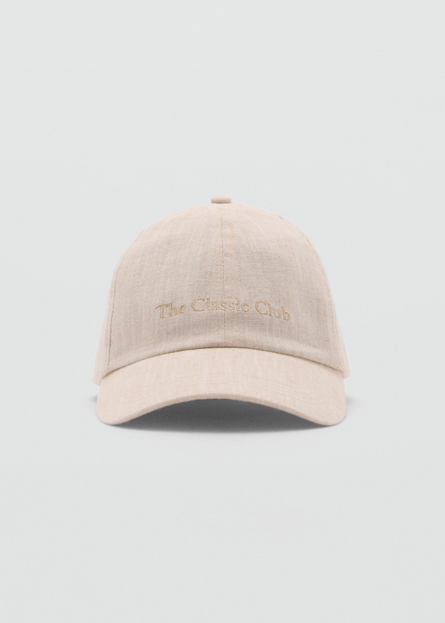 Gorra mensaje bordado