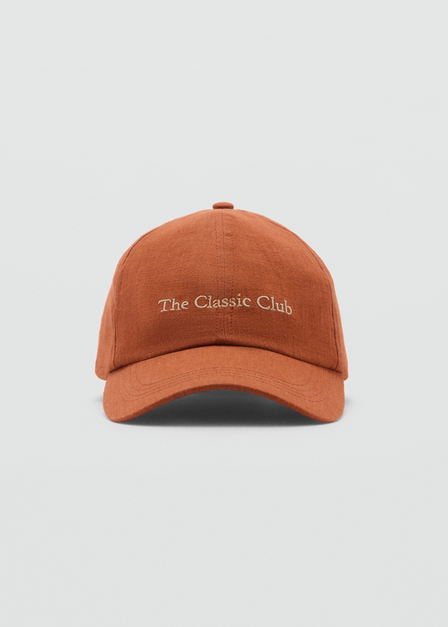 Gorra mensaje bordado