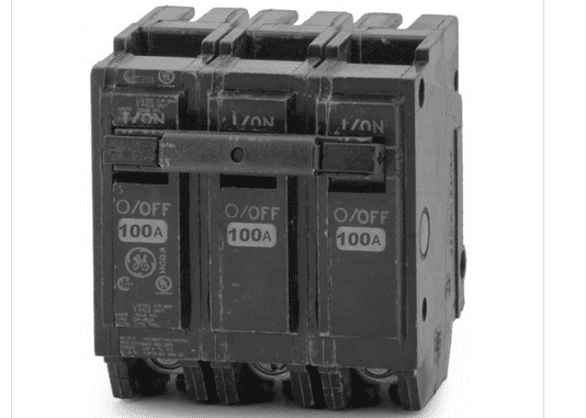 BREAKER THQL 3 X 100A 240V GE
