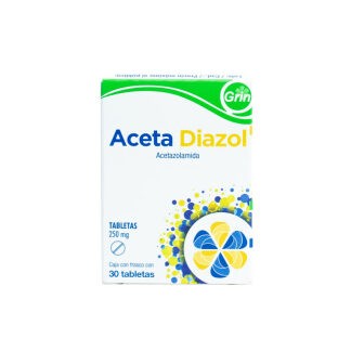 ACETA DIAZOL 250MG C/30 TAB