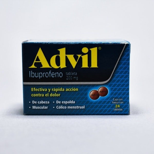 ADVIL 200MG GRAG C/24