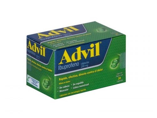 ADVIL FASTGEL 200MG C/20 CAP