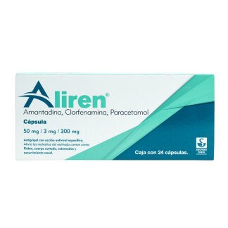 ALIREN 50/3/300MG CAP C/24