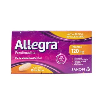ALLEGRA 120MG CPR C/10