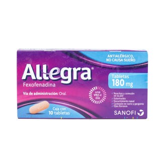 ALLEGRA 180MG CPR C/10