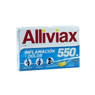 ALLIVIAX 550MG TAB C/10