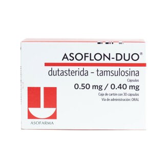 ASOFLON-DUO 0.5MG/0.4MG CAPS30