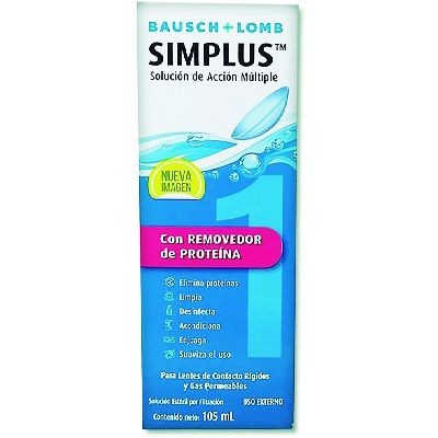 BAUSCH L SIMPLUS 105ML.