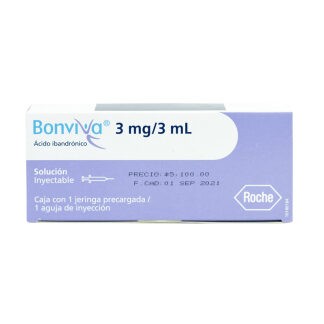 BONVIVA 3MG SOL INY 3ML