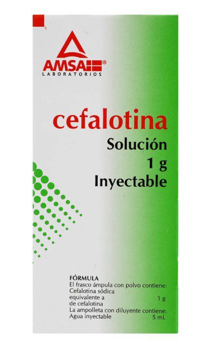 CEFALOTINA SODICA 1 G. 5 ML