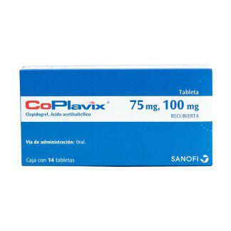 CO PLAVIX 75/100MG TAB C/14