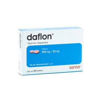 DAFLON 500MG GRAG C/20
