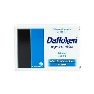 DAFLOXEN 550MG TAB C/12
