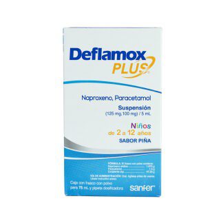 DEFLAMOX PLUS SUSP 75ML