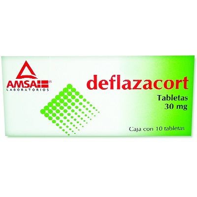 DEFLAZACORT 30MG C/10 TABLETAS