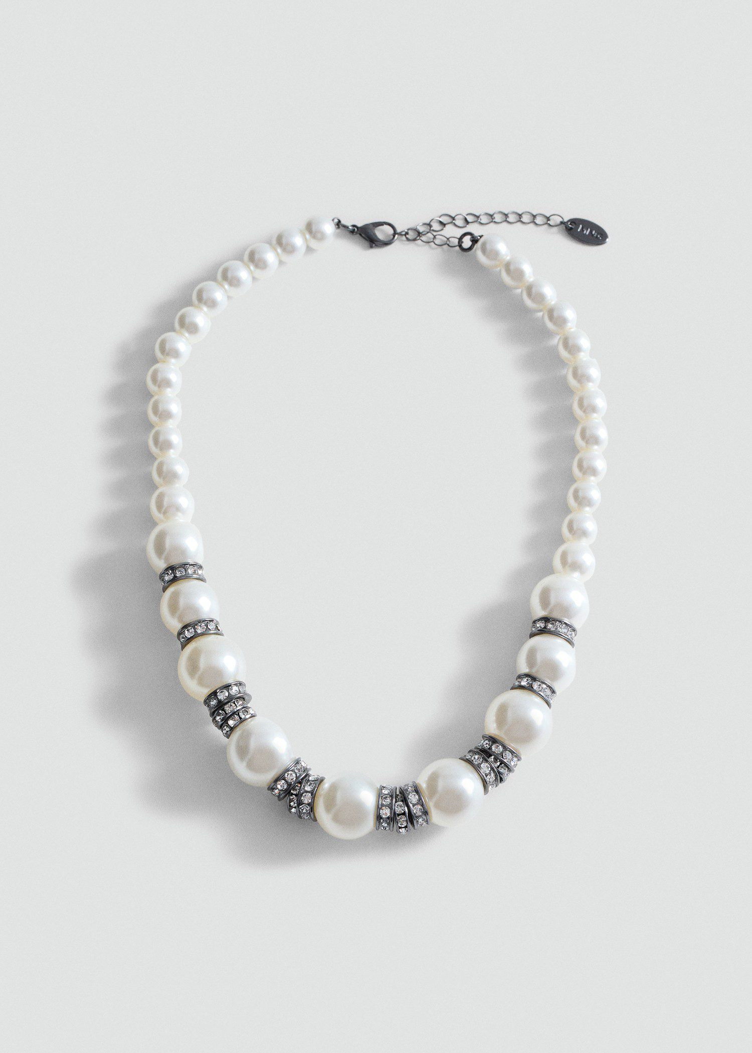 Collar abalorios combinados