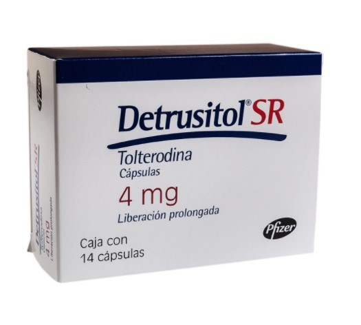 DETRUSITOL-SR 4MG CAP C/14