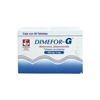 DIMEFOR G 500MG/5GR TAB C/60