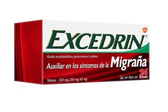 EXCEDRIN MIGRAÑA TAB C/24