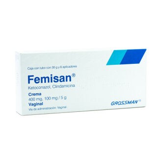 FEMISAN 400MG CRA VAG 30GR C/6 APLI
