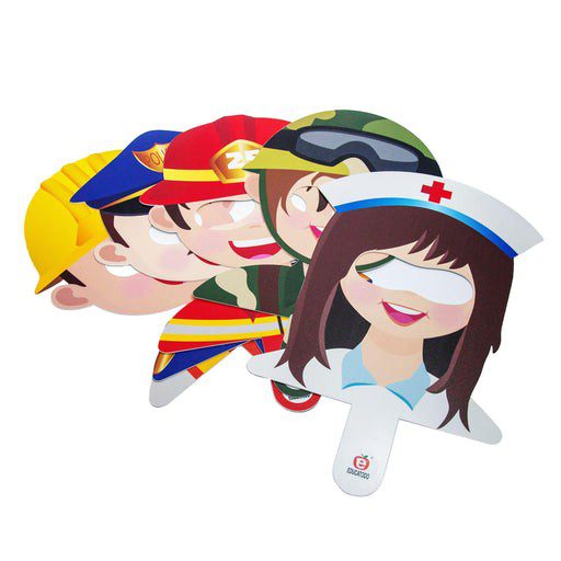 Caretas de Servidores Públicos Siluetas