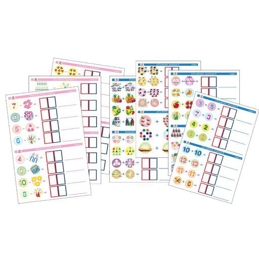 Cromos para Escriman Matemáticas