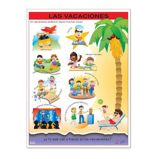 Póster Las Vacaciones