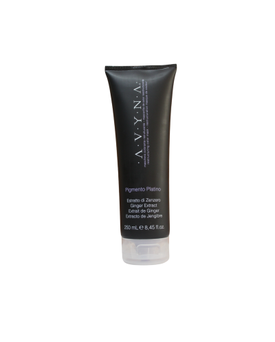Zenzero maschera colorante Platino reestructura e intensifica el color cosmético y nutre el cabello 250ml - Avyna