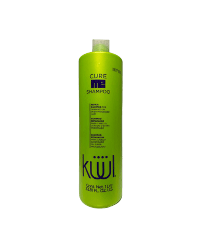 Cure Me Shampoo para cabello dañado o sobre-procesado repara y reconstruye 1L - Kuul