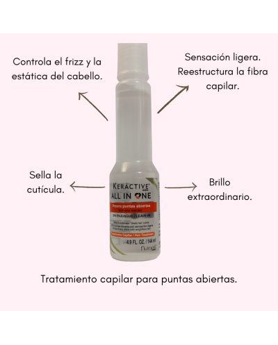 Silica all in one Tratamiento capilar para puntas abiertas. 144 ml-Nutrapel