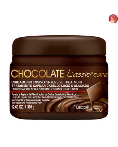 Lassio mascarilla Repara la fibra capilar de daños químicos y térmicos 360g-Nutrapel