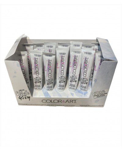 Ampolletas bye white - bye gray permite que penetre profundamente el color, disipa las canas - 14*4ml - Color & art