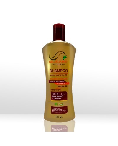 Shampoo Reestructurante Care Color para cabello Procesado y Dañado - Silicare 400 ml.