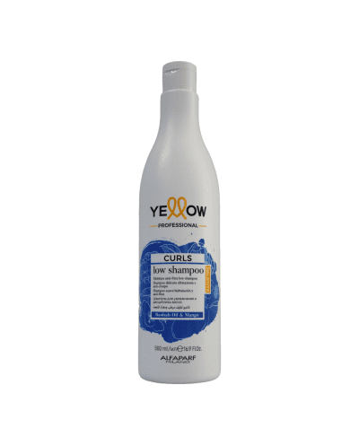 Curls shampoo suave hidratación y anti-frizz 500ml-YELLOW