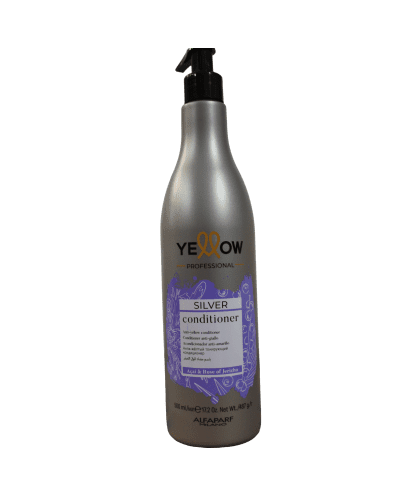Silver Acondicionador anti amarillo para rubios fríos y canas 500ml - Yellow