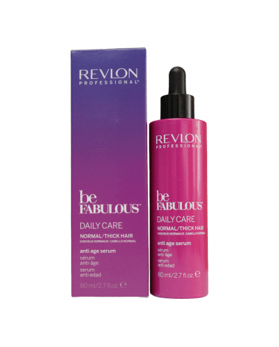 Be Fabulous cabello normal Serum Anti-Edad Mantiene la hidratación y nutrición. Protege el color 80ml - Revlon