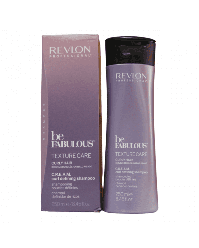 Be Fabulous curly shampoo para el cuidado diario del cabello rizado y ondulado 250ml- Revlon