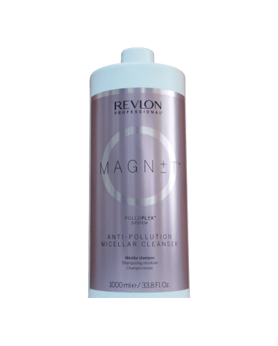 Magnet Anti Pollu Mic Cleanser Shampoo nutritivo como refrescante adecuado para todo tipo de cabello 1L- Revlon