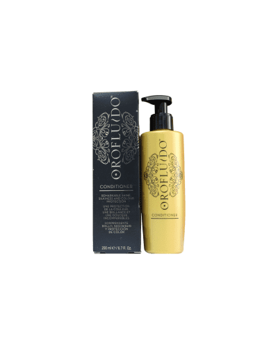 Oro Fluido original Acondicionador, con aclarado para cabello natural o teñido 200 ml - Revlon