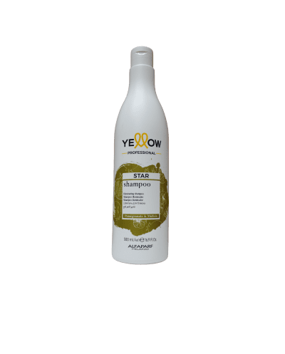 Star Shampoo iluminador restablece el brillo natural, cabello ligero y peinable al instante 500ml - Yellow