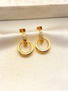 Arete Aro Colgante Zirconias