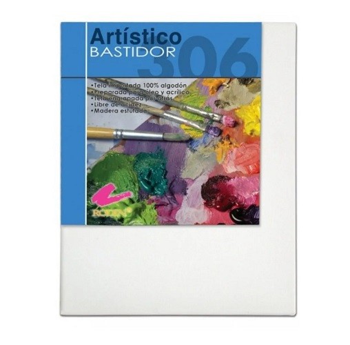 BASTIDOR C/TELA ESTUDIANTIL 306 20X25CM