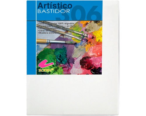 BASTIDOR C/TELA ESTUDIANTIL 306 30X40CM