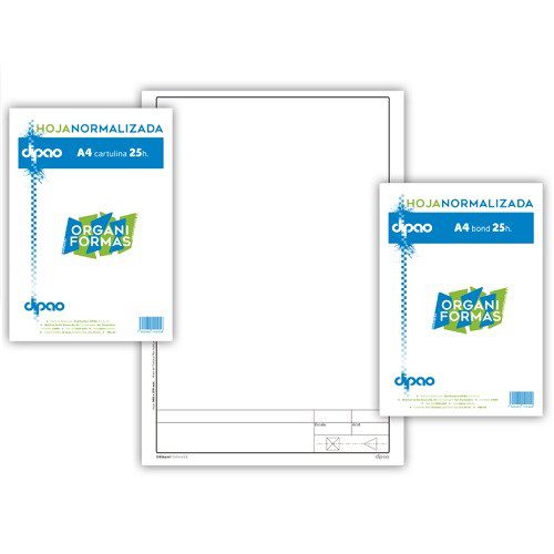 BLOCK A4 BOND NORMALIZADO 25H